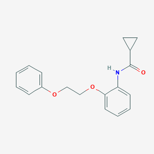 N-[2-(2-phenoxyethoxy)phenyl]cyclopropanecarboxamide