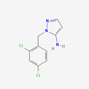 1-[(2,4-dichlorophenyl)methyl]-1H-pyrazol-5-amine