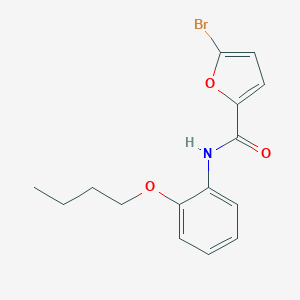 molecular formula C15H16BrNO3 B267170 5-bromo-N-(2-butoxyphenyl)furan-2-carboxamide 