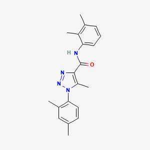 N-(2,3-dimethylphenyl)-1-(2,4-dimethylphenyl)-5-methyl-1H-1,2,3-triazole-4-carboxamide