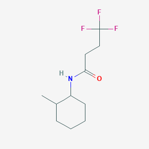 B2671912 4,4,4-Trifluoro-N-(2-methylcyclohexyl)butanamide CAS No. 2322084-26-2