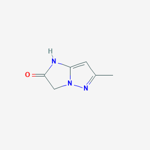6-Methyl-1H-imidazo[1,2-b]pyrazol-2(3H)-one