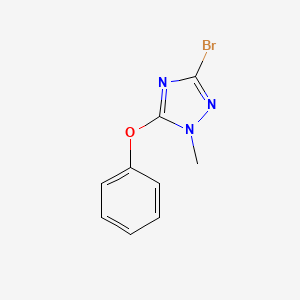 3-bromo-1-methyl-5-phenoxy-1H-1,2,4-triazole