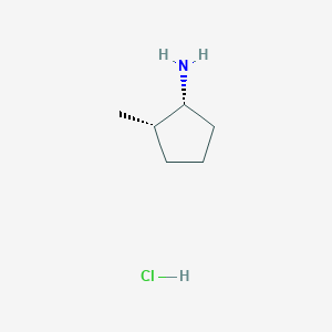 molecular formula C6H14ClN B2672020 Cis-2-methylcyclopentanamine hydrochloride CAS No. 102778-36-9; 2248730-49-4