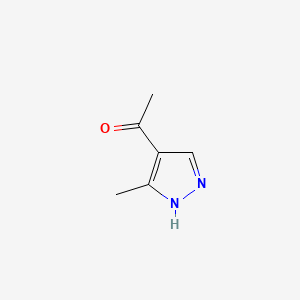 1-(5-Methyl-1H-pyrazol-4-yl)ethanone