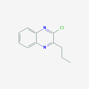 molecular formula C11H11ClN2 B267210 2-Chloro-3-propylquinoxaline 