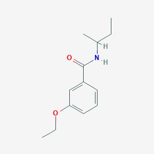 molecular formula C13H19NO2 B267220 N-(sec-butyl)-3-ethoxybenzamide 