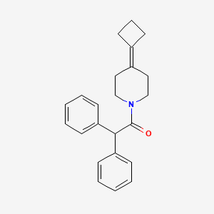 1-(4-Cyclobutylidenepiperidin-1-yl)-2,2-diphenylethanone