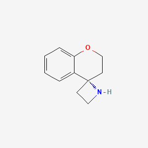 molecular formula C11H13NO B2672226 Spiro[azetidine-2,4'-chromane] CAS No. 1478993-06-4