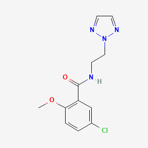 N-(2-(2H-1,2,3-triazol-2-yl)ethyl)-5-chloro-2-methoxybenzamide