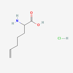 2-Amino-6-heptenoic Acid Hydrochloride