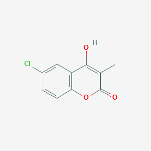 6-chloro-4-hydroxy-3-methyl-2H-chromen-2-one