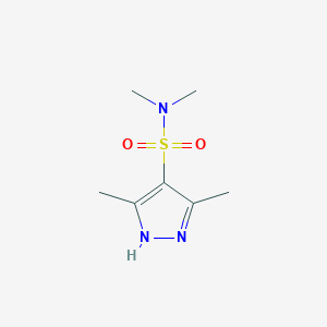 N,N,3,5-tetramethyl-1H-pyrazole-4-sulfonamide