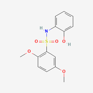 N-(2-hydroxyphenyl)-2,5-dimethoxybenzenesulfonamide
