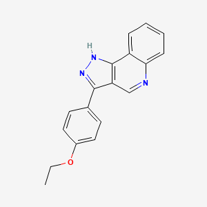 B2672452 3-(4-ethoxyphenyl)-1H-pyrazolo[4,3-c]quinoline CAS No. 1030102-68-1