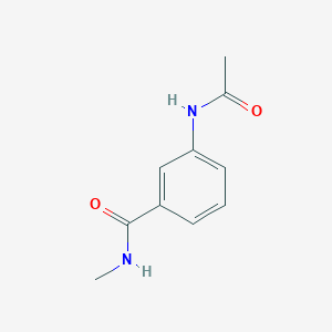 molecular formula C10H12N2O2 B267251 3-(acetylamino)-N-methylbenzamide 