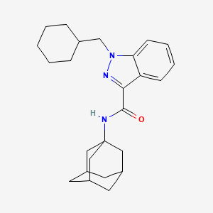 N-(adamantan-1-yl)-1-(cyclohexylmethyl)-1h-indazole-3-carboxamide