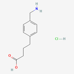 4-(4-(Aminomethyl)phenyl)butanoic acid hydrochloride