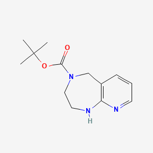 Tert-Butyl 2,3-Dihydro-1H-Pyrido[2,3-E][1,4]Diazepine-4(5H)-Carboxylate