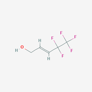 (E)-4,4,5,5,5-Pentafluoropent-2-en-1-ol