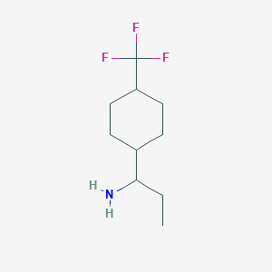1-(4-(Trifluoromethyl)cyclohexyl)propan-1-amine