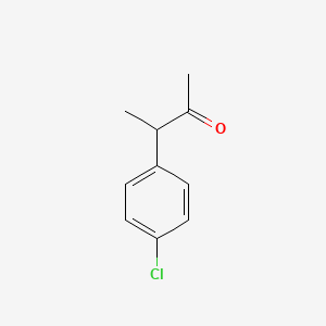 molecular formula C10H11ClO B2672740 3-(4-Chlorophenyl)butan-2-one CAS No. 21905-98-6