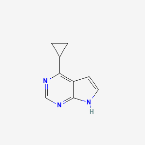 4-cyclopropyl-7H-pyrrolo[2,3-d]pyrimidine
