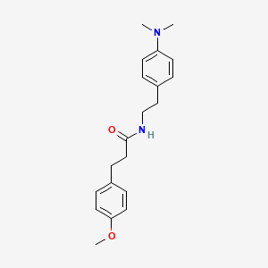 N-(4-(dimethylamino)phenethyl)-3-(4-methoxyphenyl)propanamide