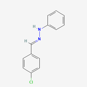 molecular formula C13H11ClN2 B2672826 1-(4-Chlorobenzylidene)-2-phenylhydrazine CAS No. 2829-26-7
