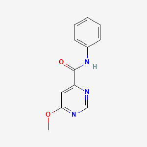 6-methoxy-N-phenylpyrimidine-4-carboxamide