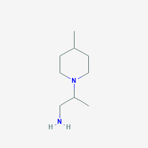 2-(4-Methylpiperidin-1-yl)propan-1-amine