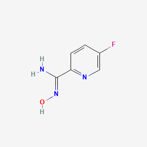 molecular formula C6H6FN3O B2672871 5-氟-N-羟基吡啶酰亚胺 CAS No. 1319747-16-4