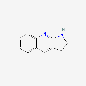 molecular formula C11H10N2 B2672874 1H,2H,3H-pyrrolo[2,3-b]quinoline CAS No. 40041-77-8