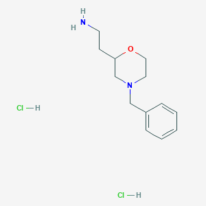 2-(4-Benzylmorpholin-2-yl)ethanamine dihydrochloride
