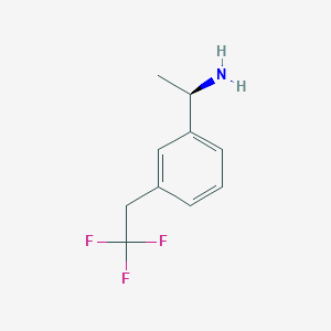 (1R)-1-[3-(2,2,2-trifluoroethyl)phenyl]ethanamine