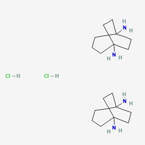 Bicyclo[3.2.2]nonane-1,5-diamine;dihydrochloride