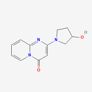 2-(3-hydroxypyrrolidin-1-yl)-4H-pyrido[1,2-a]pyrimidin-4-one