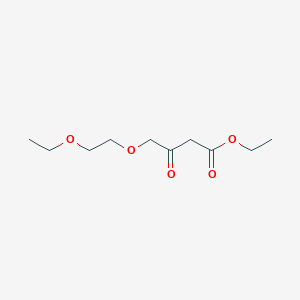 molecular formula C10H18O5 B2673103 4-(2-Ethoxy-ethoxy)-3-oxo-butyric acid ethyl ester CAS No. 677326-77-1