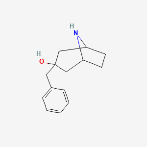 3-Benzyl-8-azabicyclo[3.2.1]octan-3-ol
