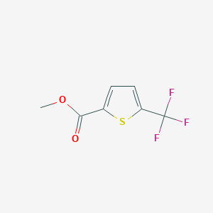 molecular formula C7H5F3O2S B2673129 Methyl 5-trifluoromethylthiophene-2-carboxylate CAS No. 116419-96-6