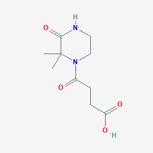 4-(2,2-Dimethyl-3-oxo-piperazin-1-yl)-4-oxo-butyric acid