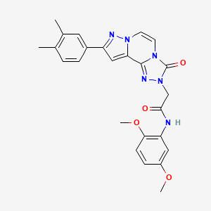 molecular formula C25H24N6O4 B2673193 Chembl4534813 CAS No. 1207001-39-5