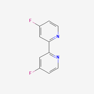 molecular formula C10H6F2N2 B2673227 4,4'-Difluoro-2,2'-bipyridine CAS No. 1189458-67-0