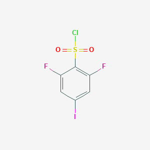 B2673367 2,6-Difluoro-4-iodobenzenesulfonyl chloride CAS No. 874839-95-9
