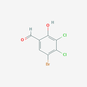 5-Bromo-3,4-dichloro-2-hydroxybenzaldehyde