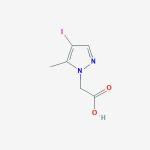 (4-Iodo-5-methyl-1H-pyrazol-1-yl)acetic acid