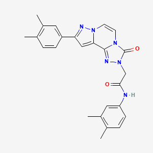 molecular formula C25H24N6O2 B2673424 Chembl4562250 CAS No. 1207034-56-7