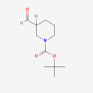 B2673428 Tert-butyl 3-formylpiperidine-1-carboxylate CAS No. 118156-93-7; 118156-93-7  ; 138498-97-2