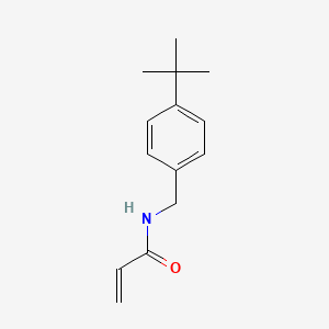 N-[(4-tert-butylphenyl)methyl]prop-2-enamide