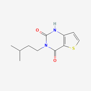 B2673481 3-isopentylthieno[3,2-d]pyrimidine-2,4(1H,3H)-dione CAS No. 1239779-71-5
